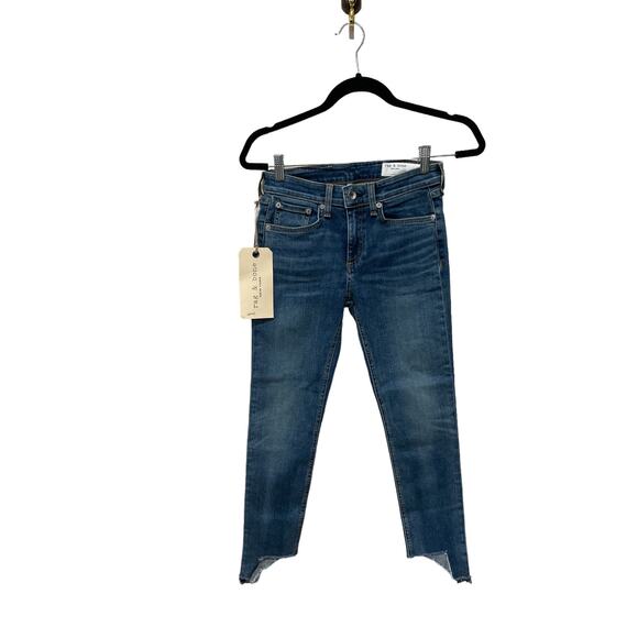 RAG & BONE Cate Skinny Step Hem Jeans Size 25 New with Tags - Picture 8 of 10